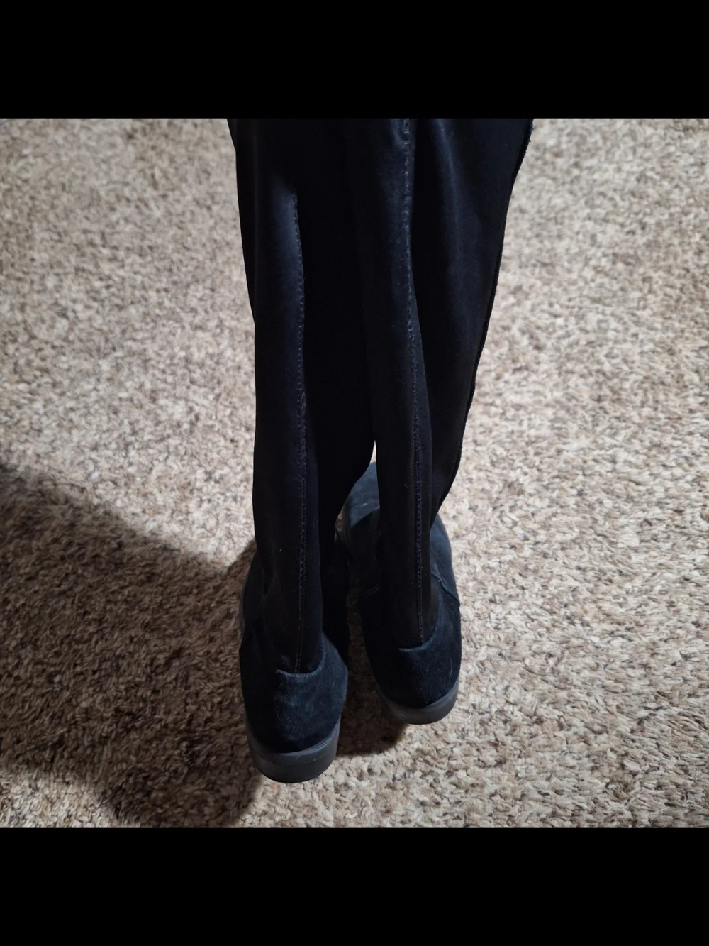 Blondo Olivia Waterproof Black Leather Knee High Boots Size 6M
